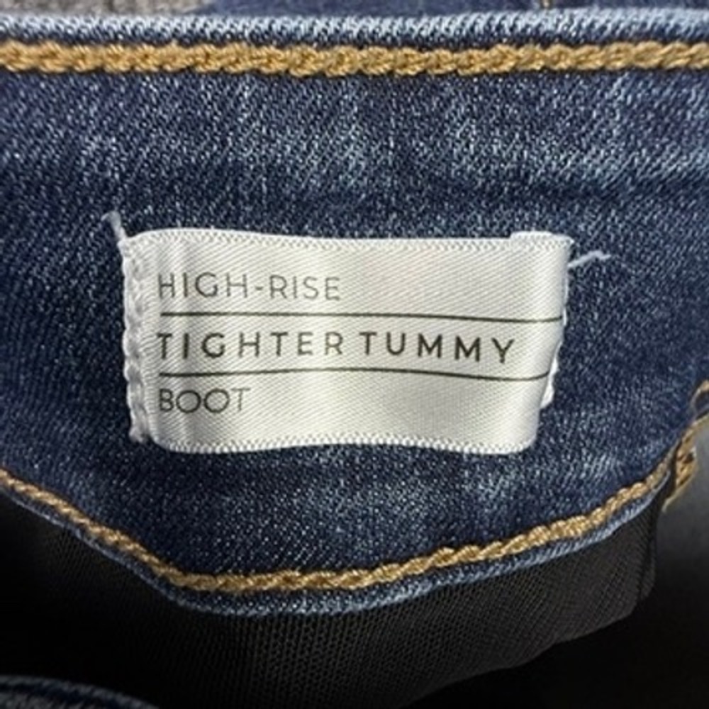 Lane Bryant Tighter Tummy High Rise Bootcut Jeans Blue Size 22 A83827 - Picture 4 of 14
